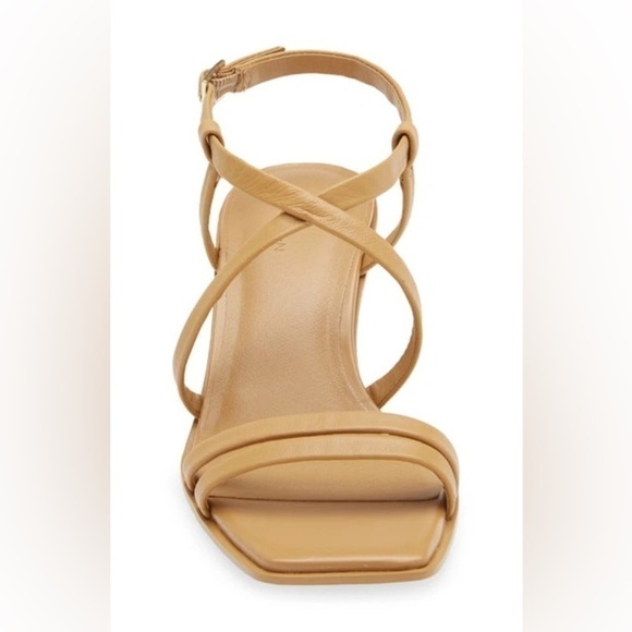 Caslon Paola Wedge Sandal in tan size 8.5 - Picture 3 of 14
